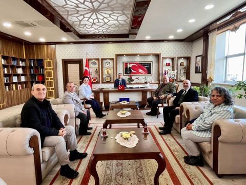 Ankara Pursaklar Kaymakamı Hemşehrimiz Sayın Üzeyir Aziz ÖZEREN Beyi ziyaret ettik.