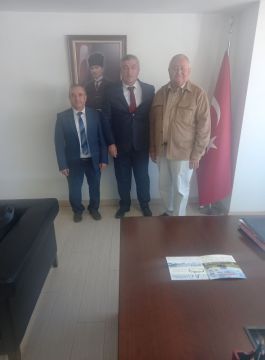 İbrahim Atak Beyi ziyaret ettik.